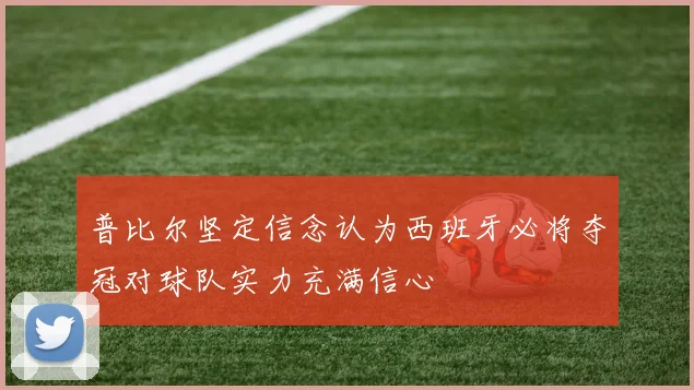 普比尔坚定信念认为西班牙必将夺冠对球队实力充满信心